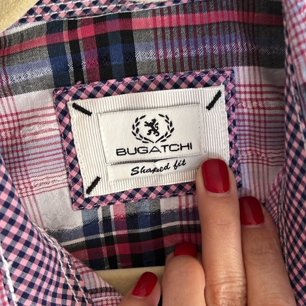 Bugatchi Shaped Fit Button Down - Picture 3 of 6